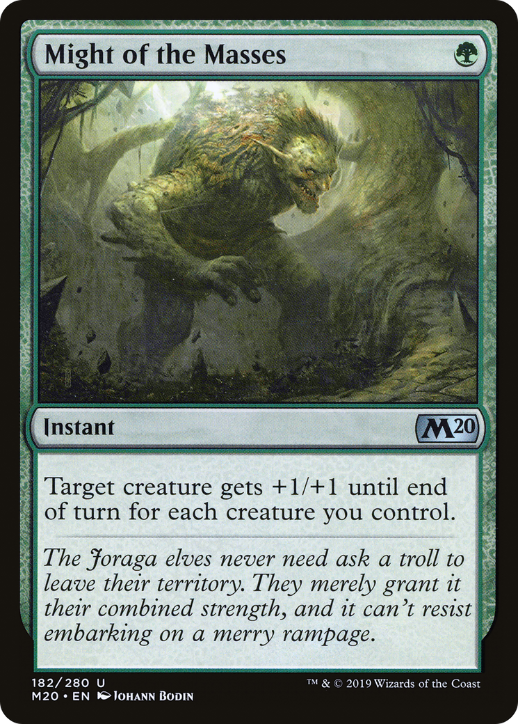 Might of the Masses (M20) #182 [EN/N]