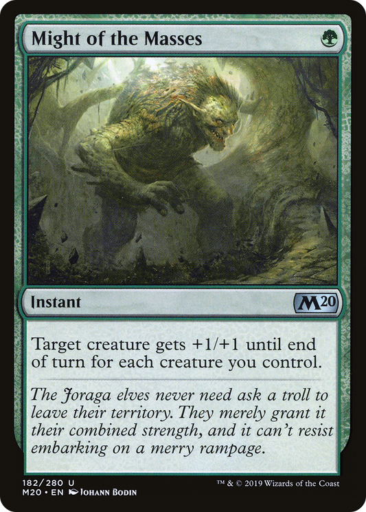 Might of the Masses (M20) #182 [EN/N]