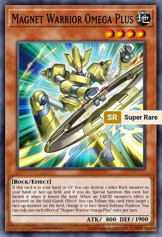 Magnet Warrior Omega Plus (BPRO-AE) #BPRO-AE082 [EN/SR]