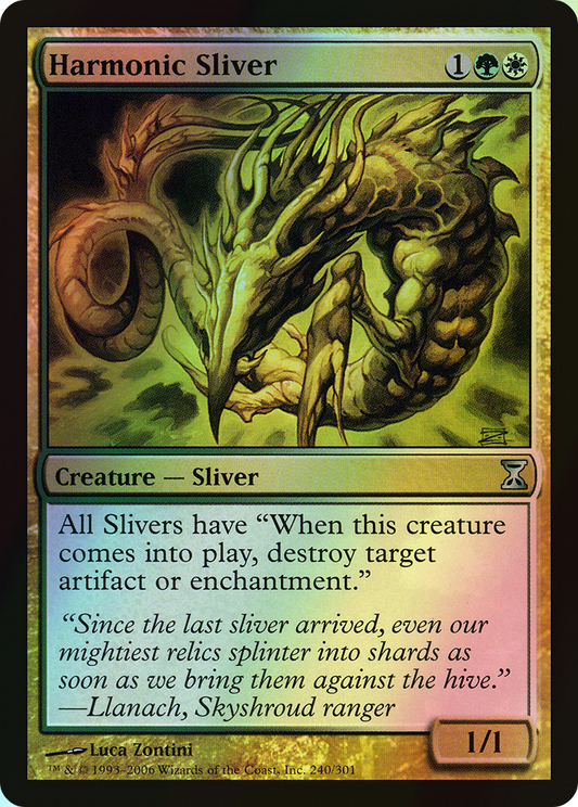 Harmonic Sliver (TSP) #240 [EN/F]