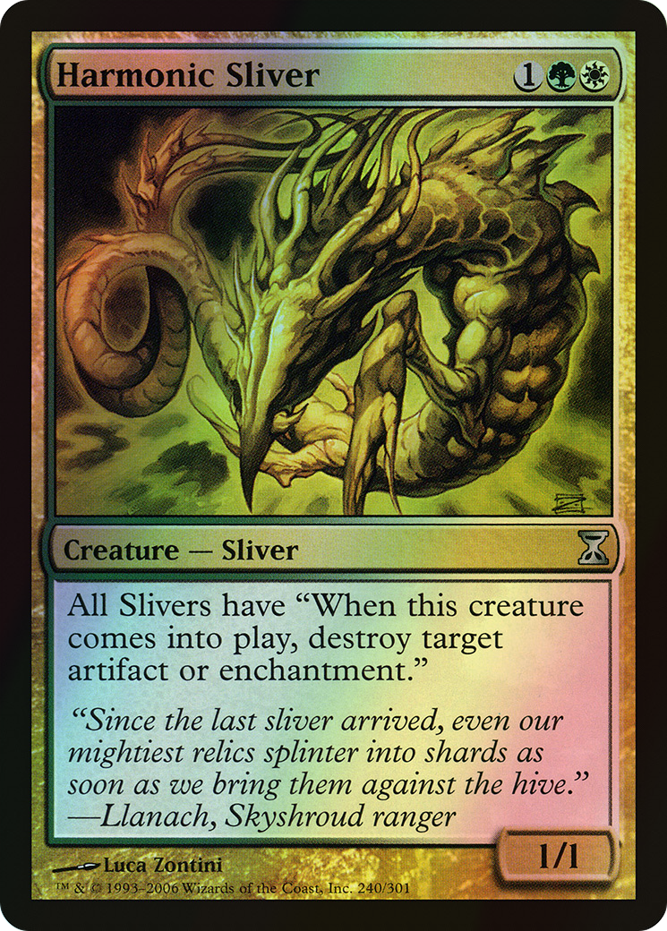 Harmonic Sliver (TSP) #240 [EN/F] s/o