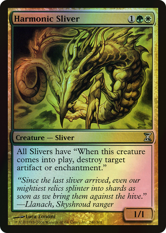 Harmonic Sliver (TSP) #240 [EN/F] s/o