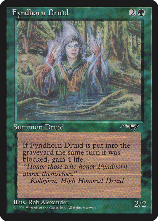 Fyndhorn Druid (ALL) #90b [EN/N]