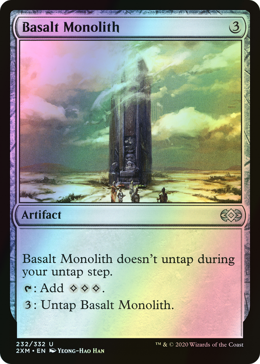 Basalt Monolith (2XM) #232 [EN/F] s/o