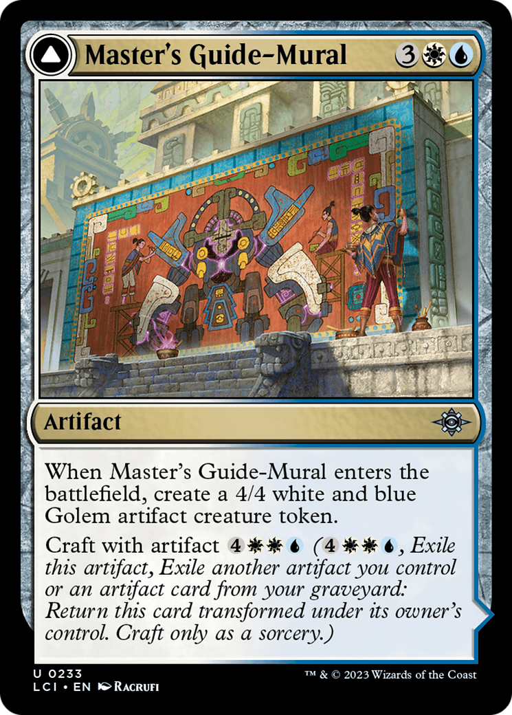 Master's Guide-Mural // Master's Manufactory (LCI) #233 [EN/N] s/o