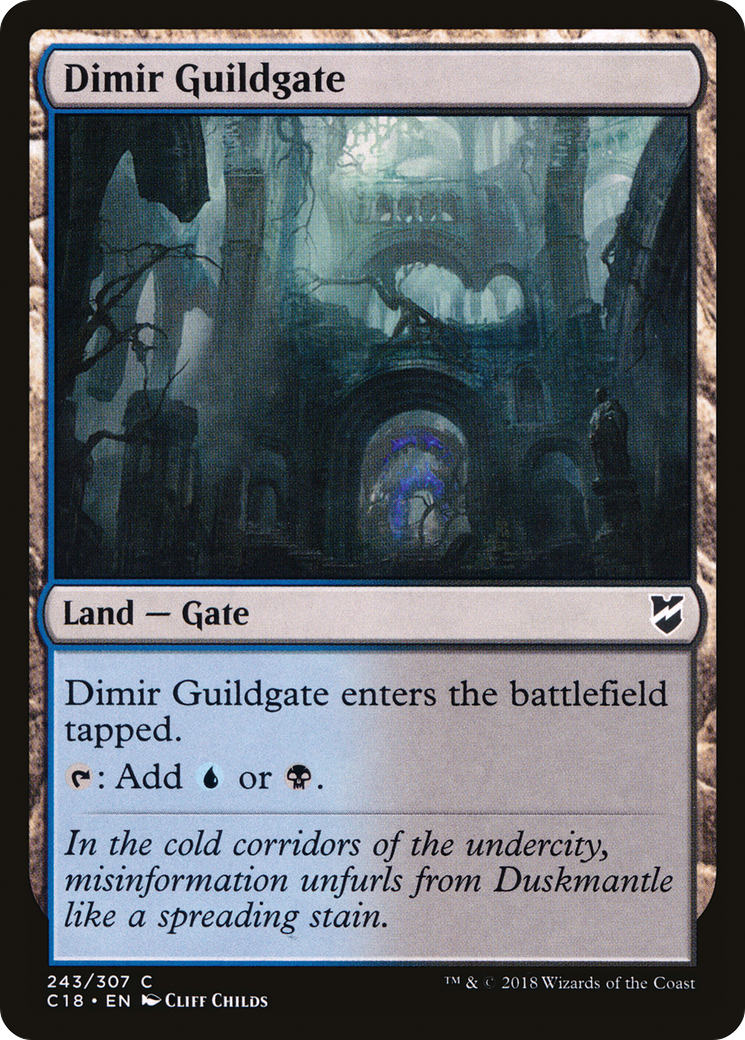 Dimir Guildgate (C18) #243 [EN/N] s/o