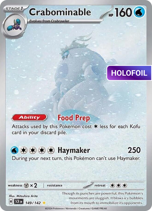 Crabominable (SCR) #149 [EN/H] s/o