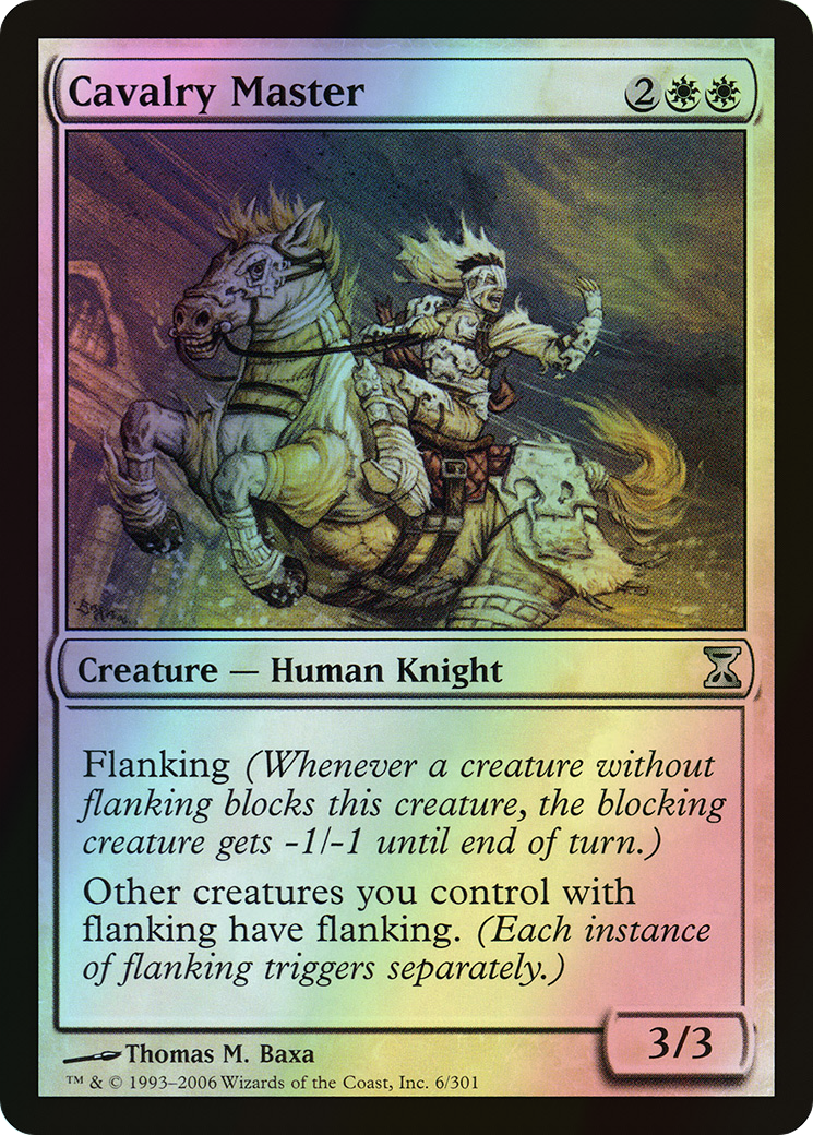 Cavalry Master (TSP) #6 [EN/F]