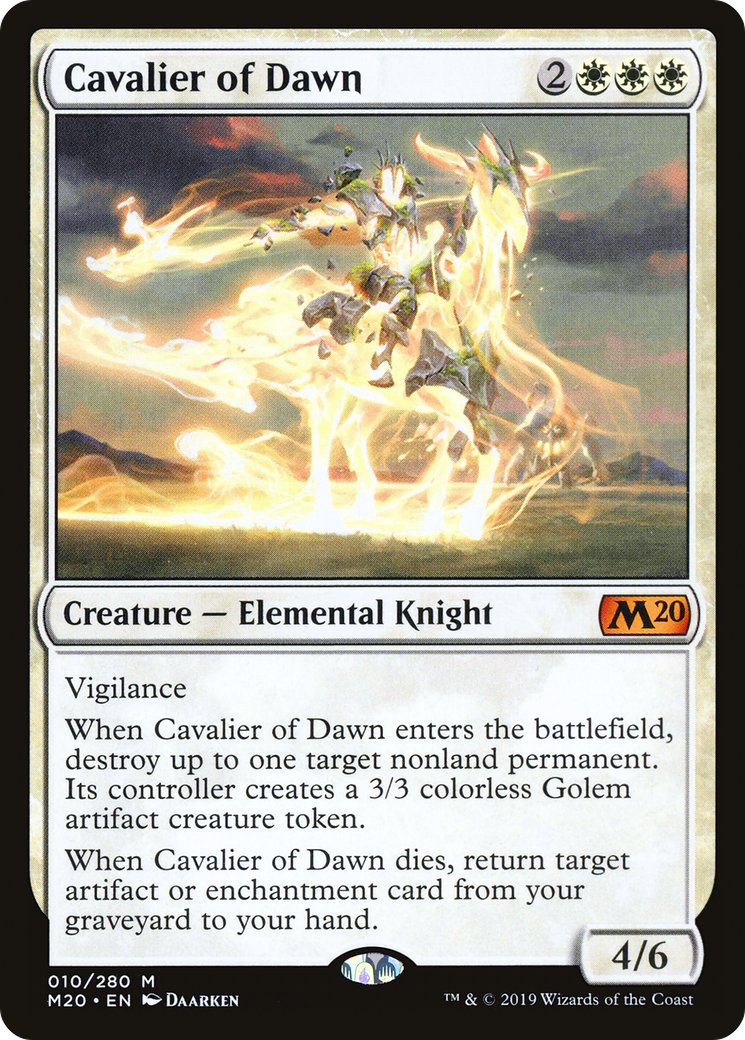 Cavalier of Dawn (M20) #10 [EN/N] s/o