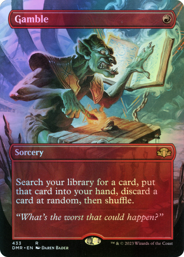 Gamble (DMR) #433 [EN/F]