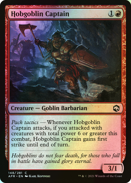 Hobgoblin Captain (AFR) #148 [EN/F]