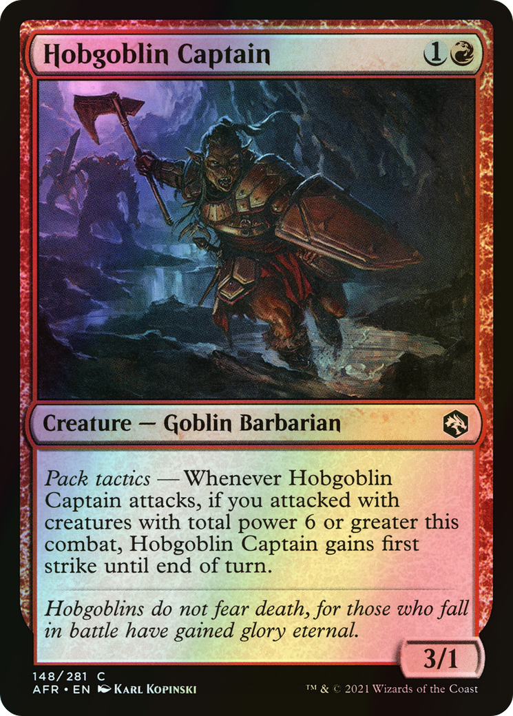 Hobgoblin Captain (AFR) #148 [EN/F]