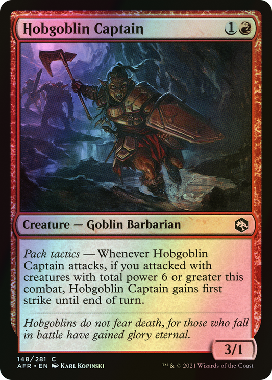 Hobgoblin Captain (AFR) #148 [EN/F]