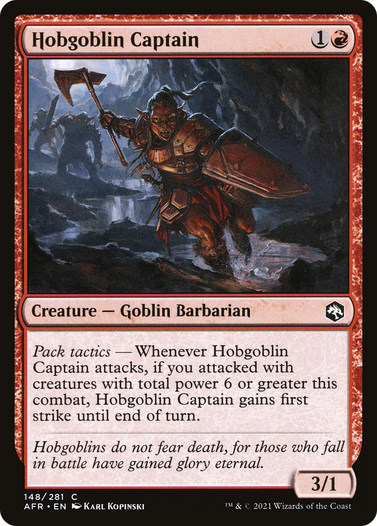 Hobgoblin Captain (AFR) #148 [EN/N]