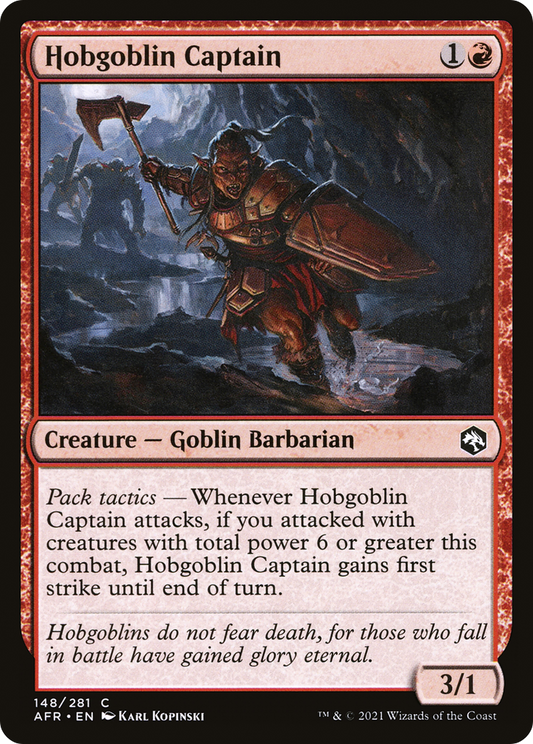 Hobgoblin Captain (AFR) #148 [EN/N]