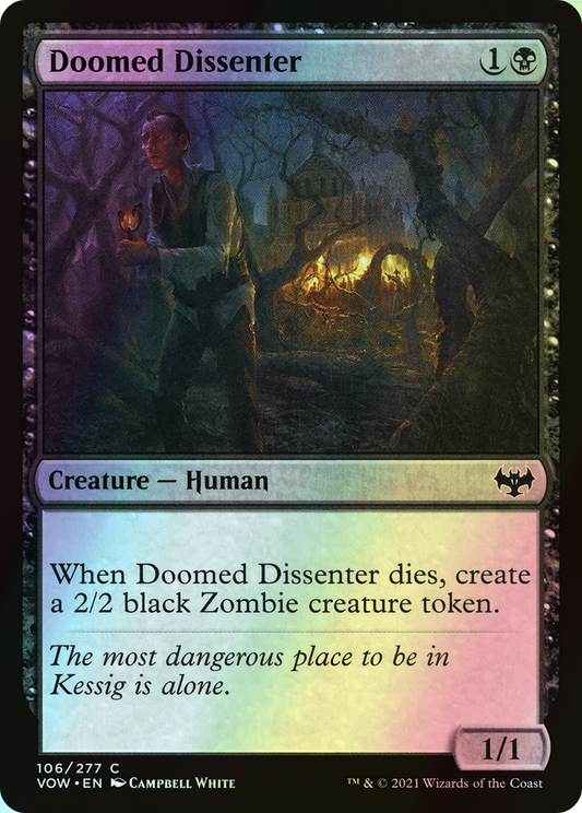 Doomed Dissenter (VOW) #106 [EN/F]