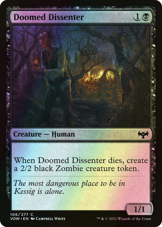 Doomed Dissenter (VOW) #106 [EN/F] s/o