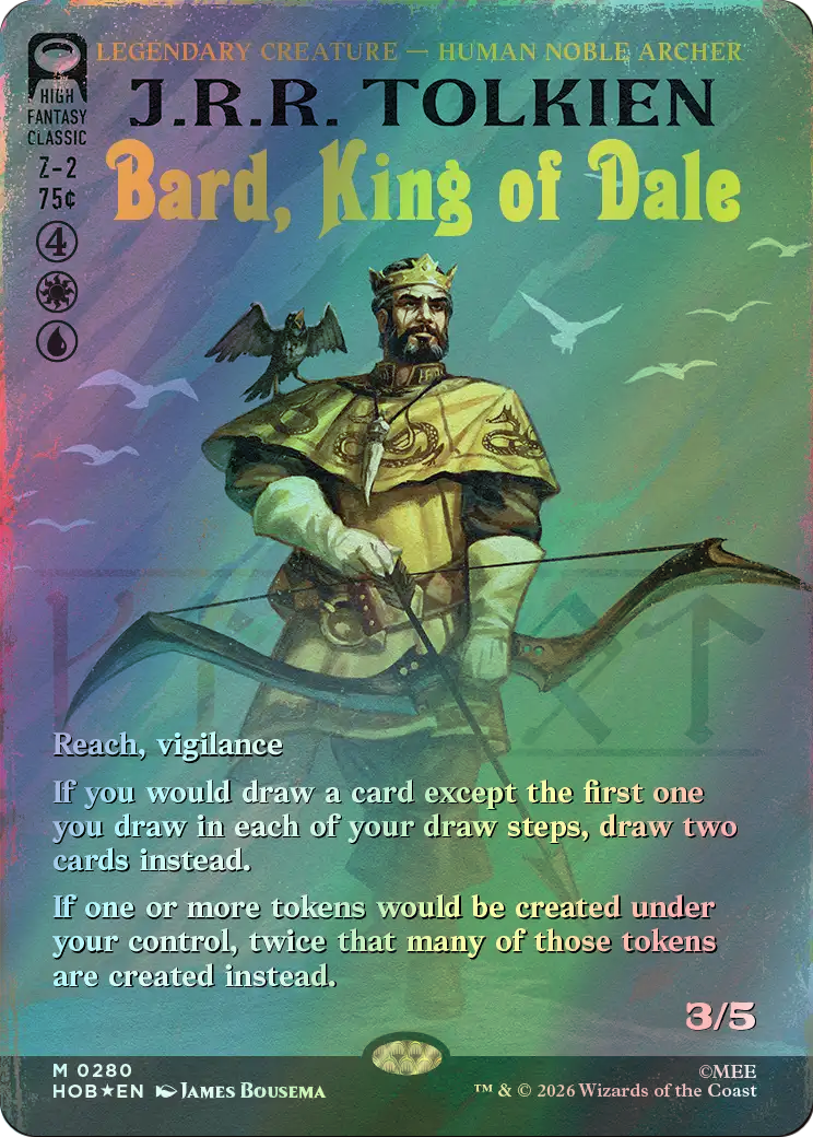 Bard, King of Dale - Surge Foil (HOB) #280 [EN/F]