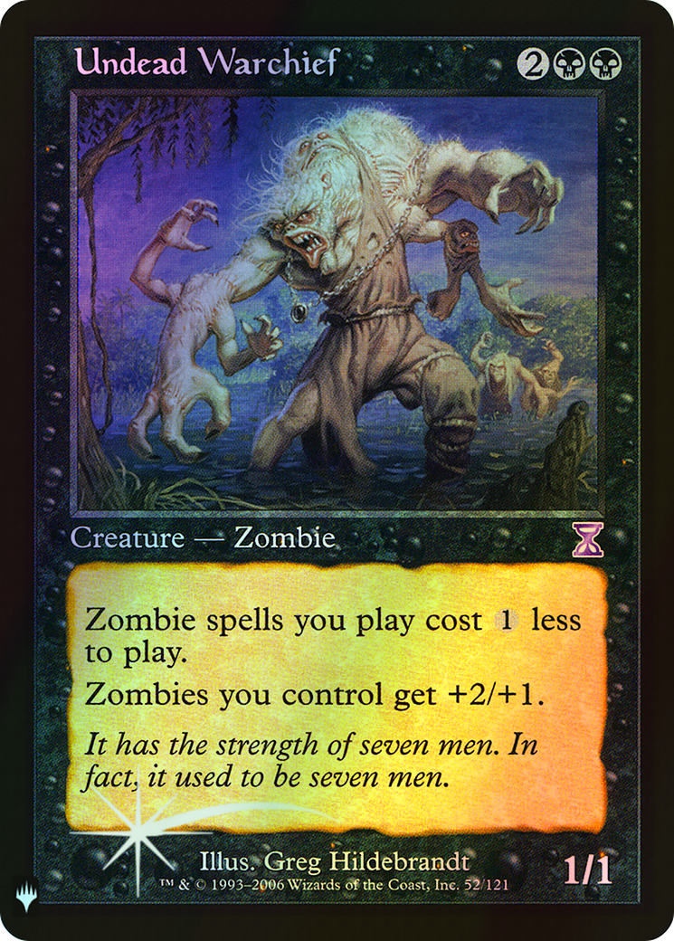 Undead Warchief (PLST) #TSB-52 [EN/F]
