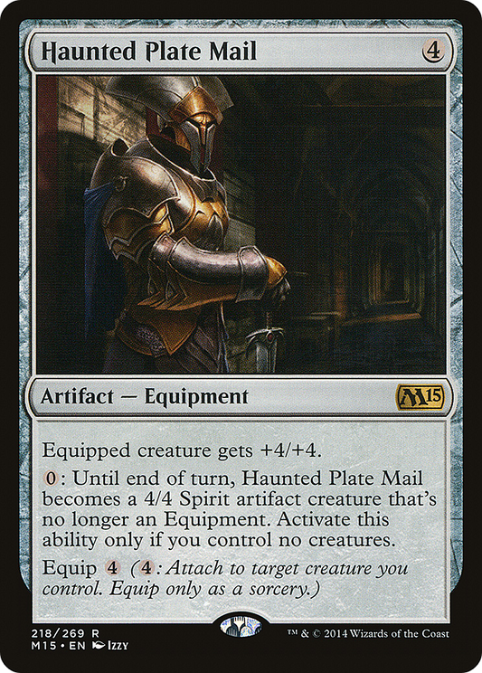 Haunted Plate Mail (M15) #218 [EN/N]