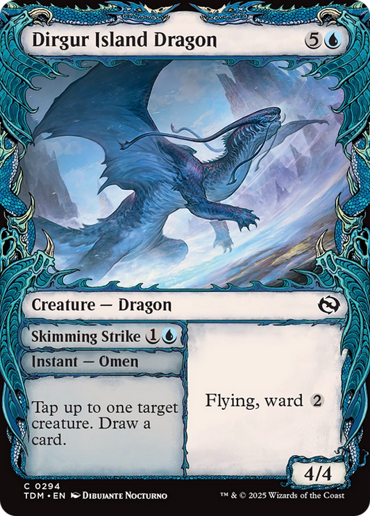 Dirgur Island Dragon // Skimming Strike (TDM) #294 [EN/N]