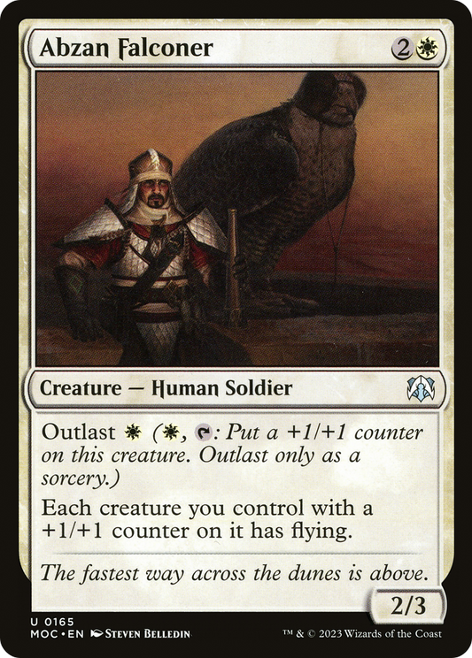Abzan Falconer (MOC) #165 [EN/N]