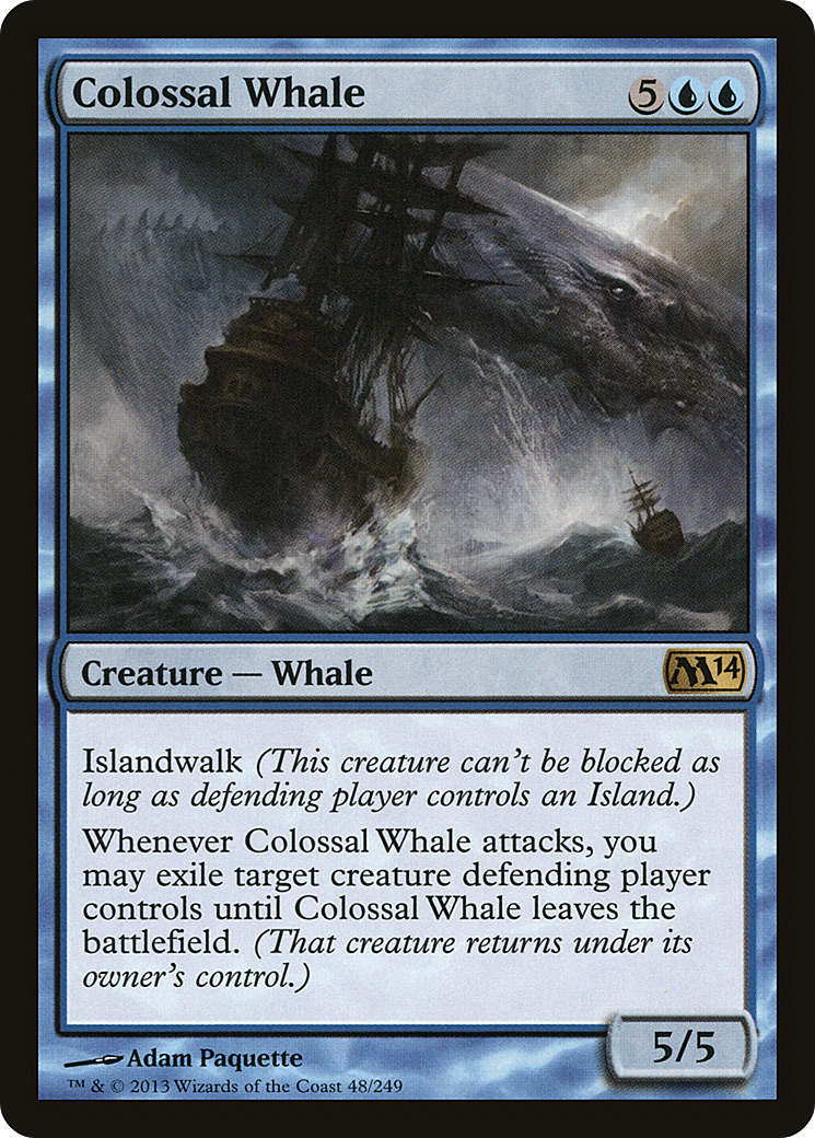Colossal Whale (M14) #48 [EN/N] s/o