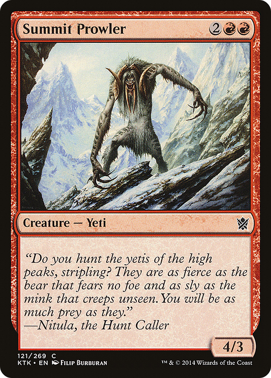 Summit Prowler (KTK) #121 [EN/N]