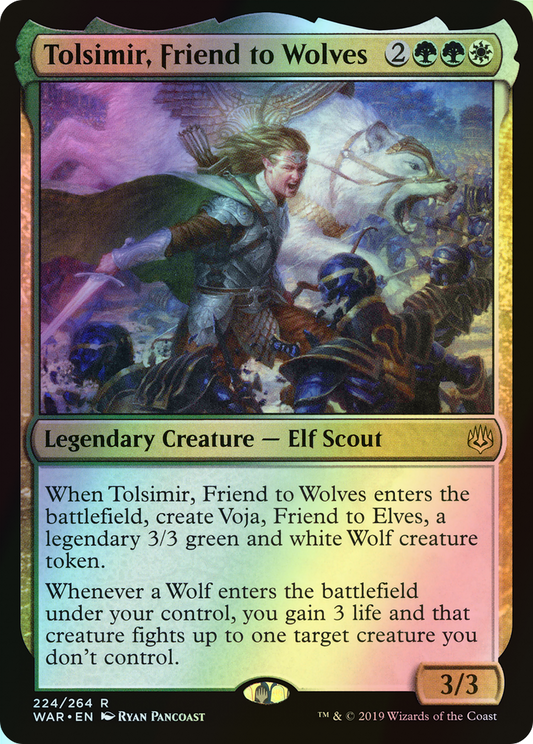 Tolsimir, Friend to Wolves (WAR) #224 [EN/F]