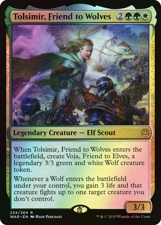 Tolsimir, Friend to Wolves (WAR) #224 [EN/F]