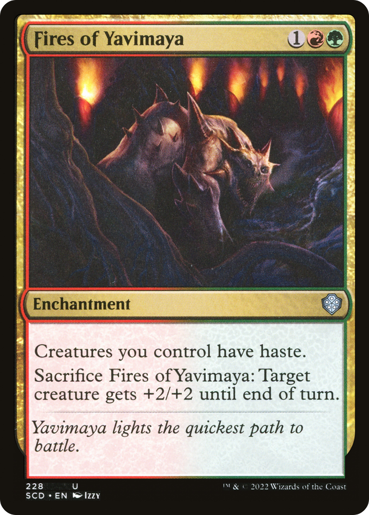 Fires of Yavimaya (SCD) #228 [EN/N] s/o
