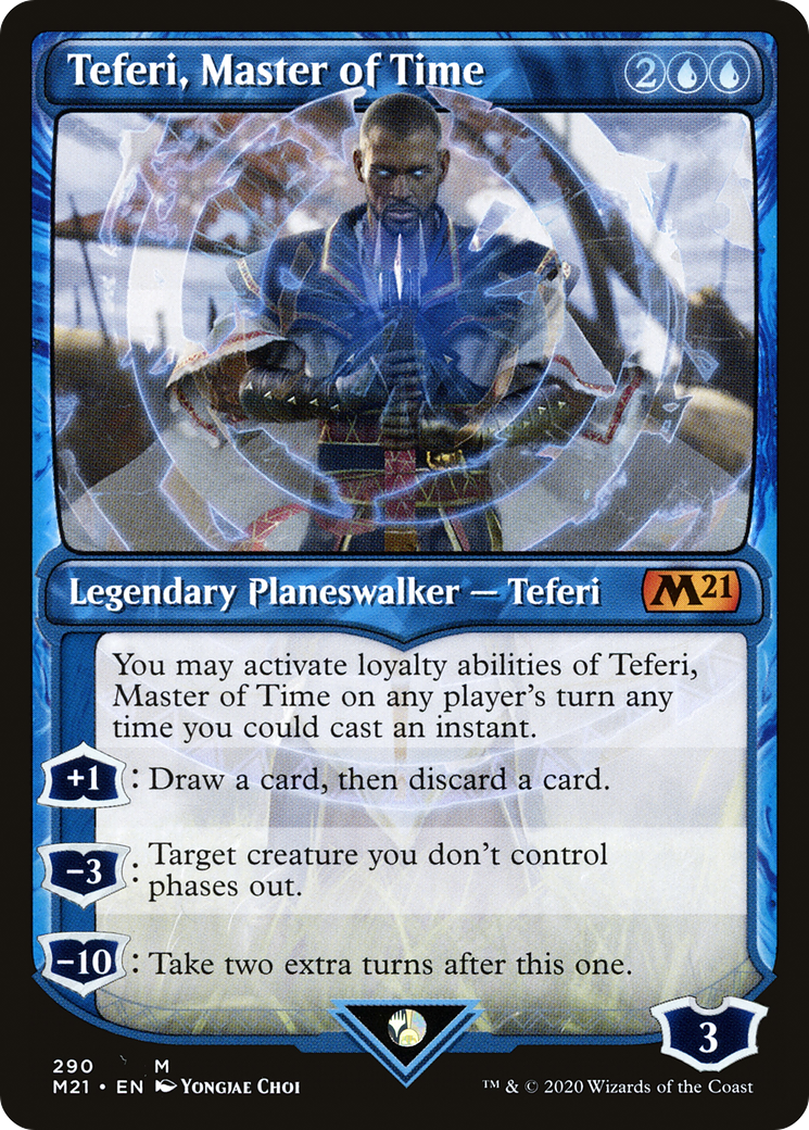 Teferi, Master of Time (M21) #290 [EN/N] s/o