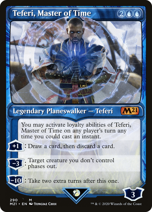 Teferi, Master of Time (M21) #290 [EN/N] s/o