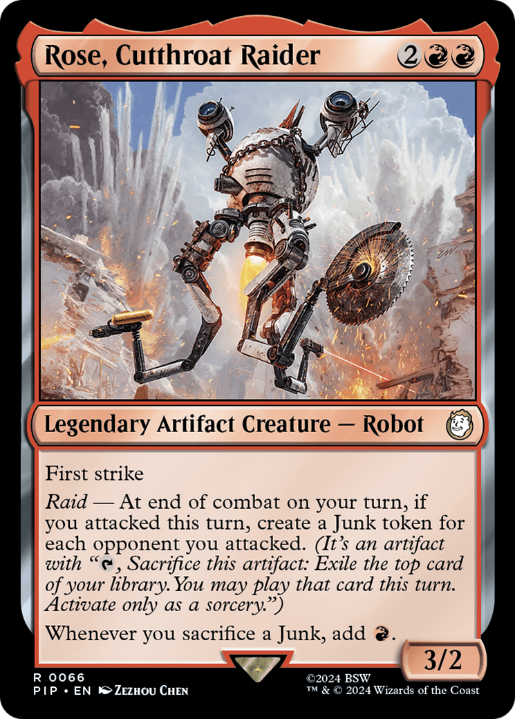 Rose, Cutthroat Raider (PIP) #66 [EN/N]