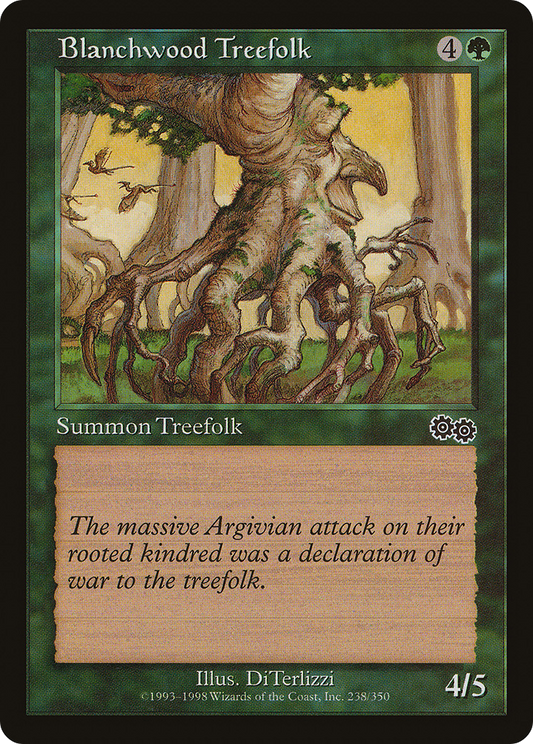 Blanchwood Treefolk (USG) #238 [EN/N]