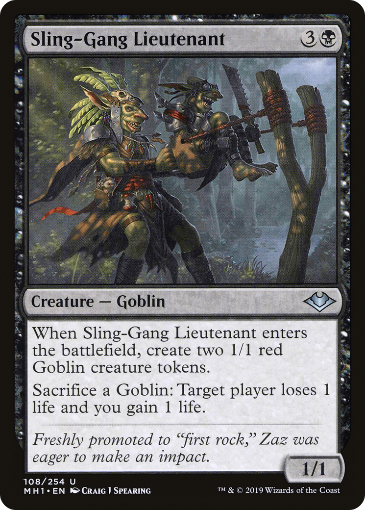 Sling-Gang Lieutenant (MH1) #108 [EN/N]