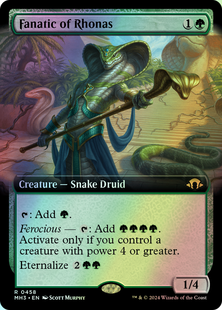 Fanatic of Rhonas (MH3) #458 [EN/F] s/o