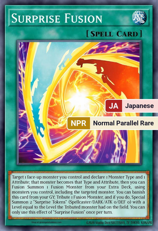 Surprise Fusion (26PP) #26PP-JP016 [JA/NPR]