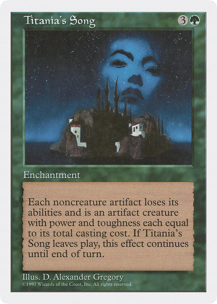 Titania's Song (5ED) #332 [EN/N]