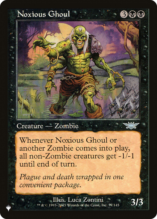 Noxious Ghoul (PLST) #LGN-77 [EN/N]