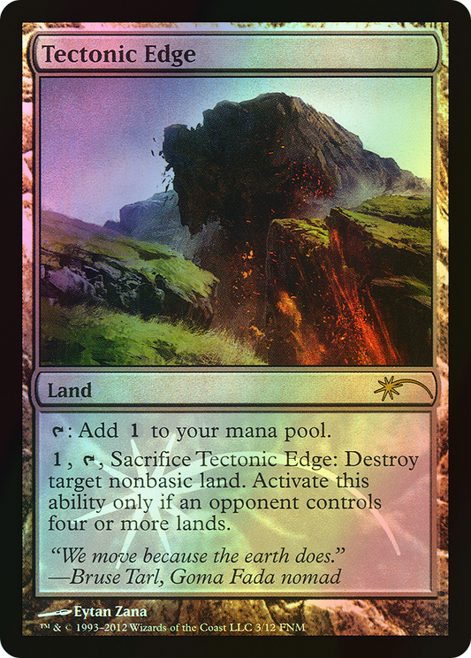 Tectonic Edge (F12) #3 [EN/F] s/o