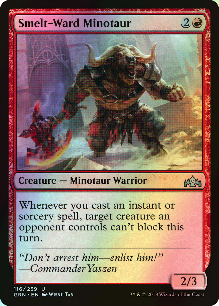 Smelt-Ward Minotaur (GRN) #116 [EN/F]