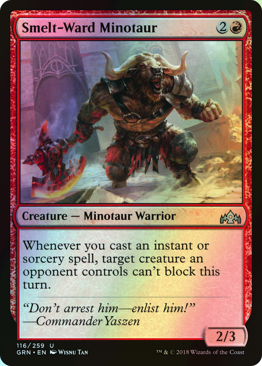 Smelt-Ward Minotaur (GRN) #116 [EN/F]