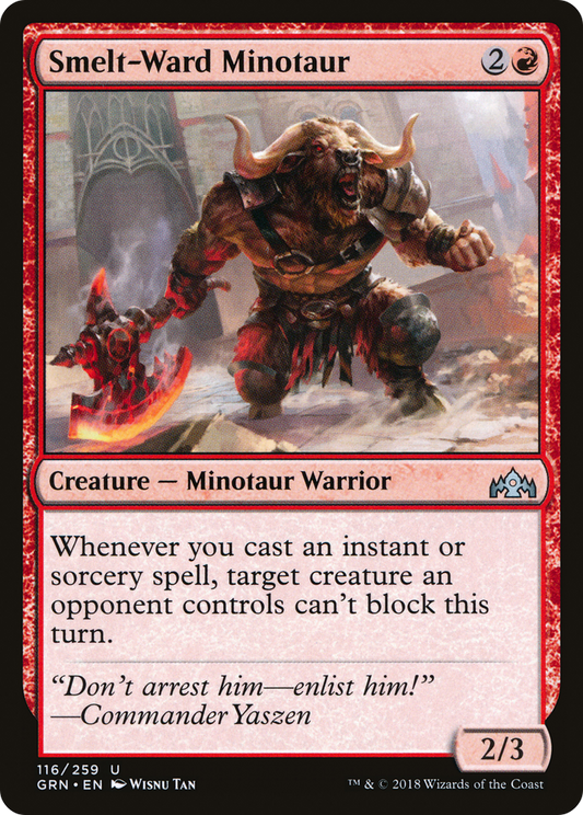 Smelt-Ward Minotaur (GRN) #116 [EN/N]