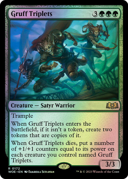 Gruff Triplets (WOE) #172 [EN/F]