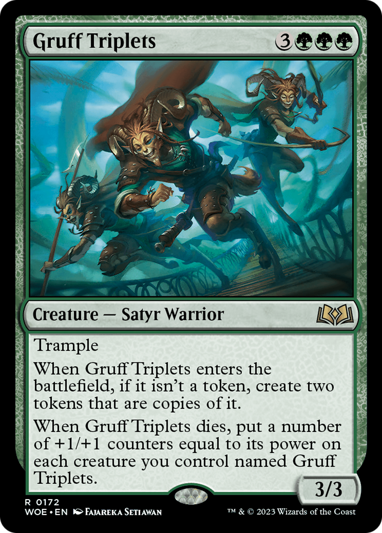 Gruff Triplets (WOE) #172 [EN/N] s/o