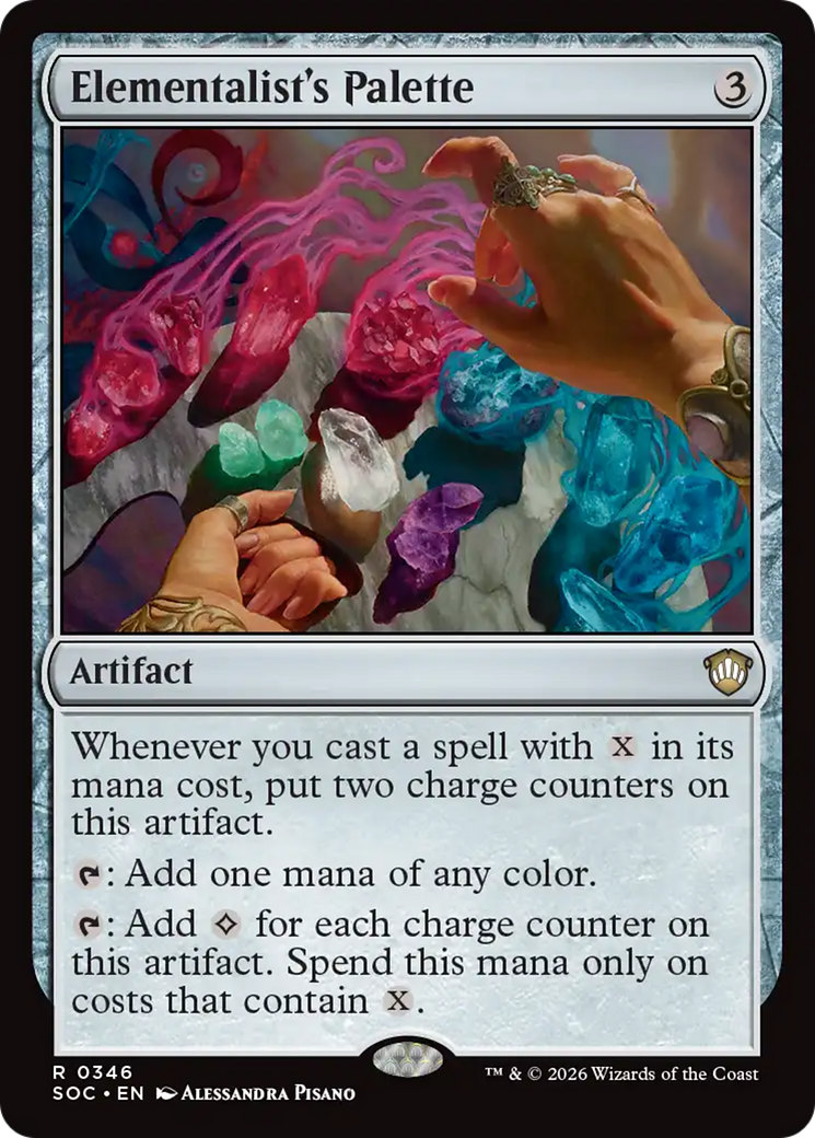 Elementalist's Palette (SOC) #346 [EN/N]