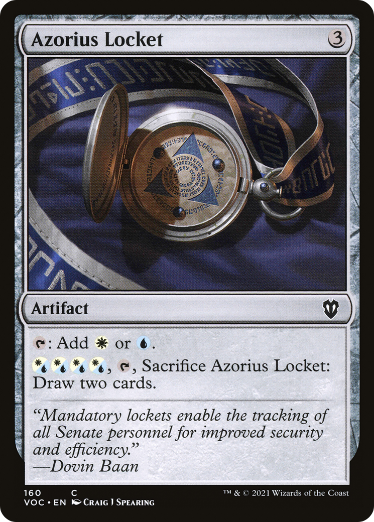 Azorius Locket (VOC) #160 [EN/N] s/o