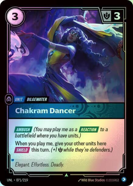 Chakram Dancer (UNL) #071 [EN/F] s/o