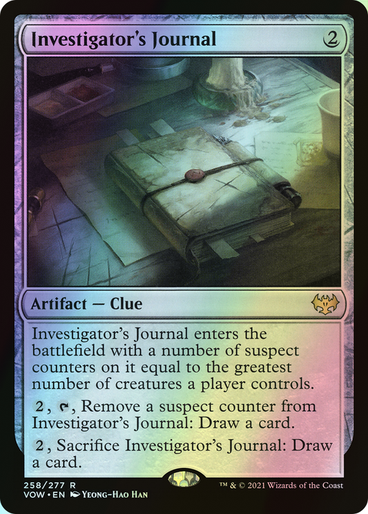 Investigator's Journal (VOW) #258 [EN/F]